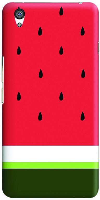 Stylizedd OnePlus X Slim Snap Case Cover Matte Finish - Minimal Watermelon