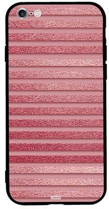 Skin Case Cover -for Apple iPhone 6s Plus Pink Grid Lines Pattern Pink Grid Lines Pattern