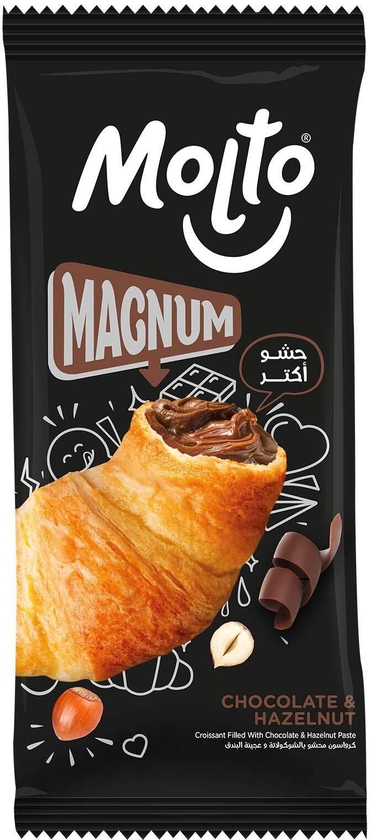 Molto Magnum Croissant with Chocolate and Hazelnut