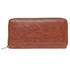 National Geographic NWPE2526 Zip Around Wallet for Women - Brown
