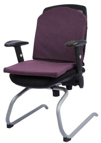 Penguin Chair Cushion 3 Cm Linen - 46*94 - Dark Purple