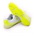 Activ White & Neon Yellow Decorated Indoor Football Shoes