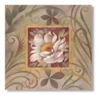 Decorative Wall Painting With Frame Multicolour 15x15centimeter