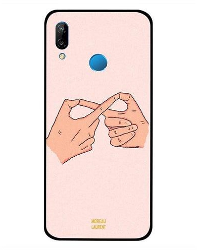 Protective Case Cover For Huawei Nova 3E Hold The Hands