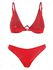 Underwired Plunge Bathing Suit - L