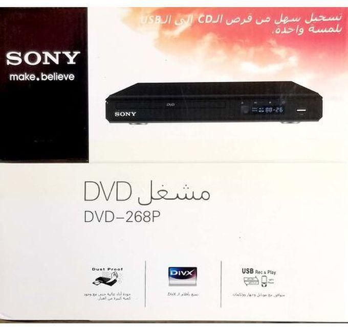 Sony DVD Player DVD-268P Black + USB Port