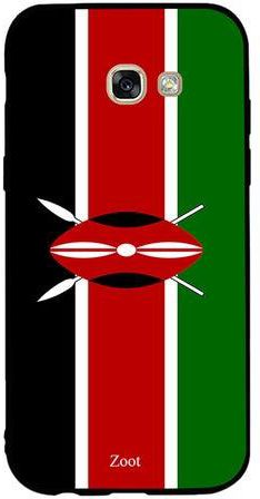 غطاء حماية واقٍ لهاتف سامسونج جالاكسي A5 ‏(2017) بلون علم كينيا