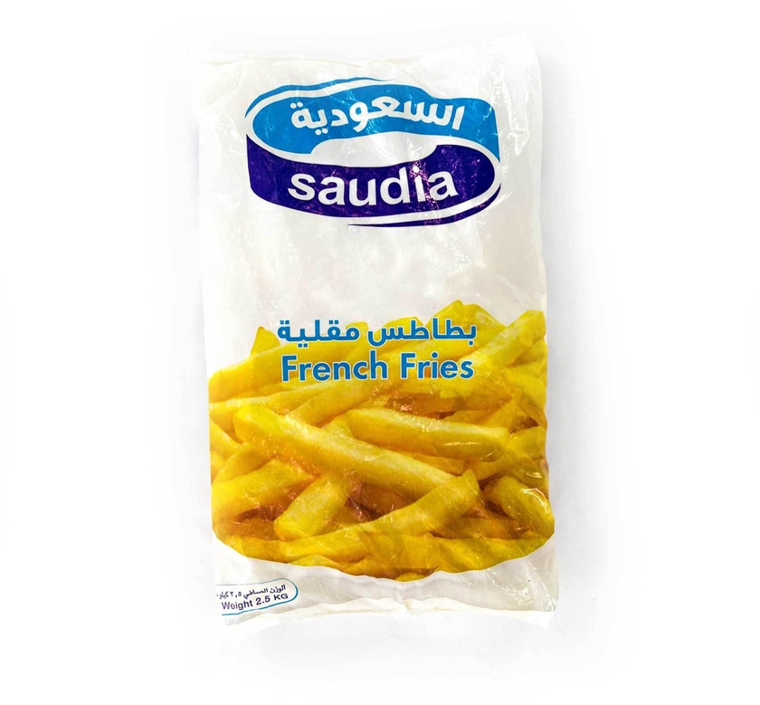 Saudi french fries 2.5 kg