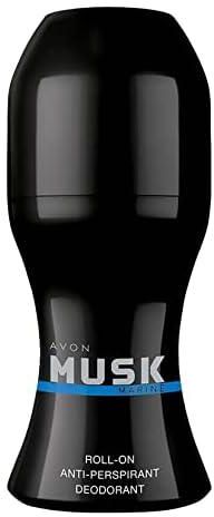 Avon Musk Marine Deodorant Roll On For Men - 50ml