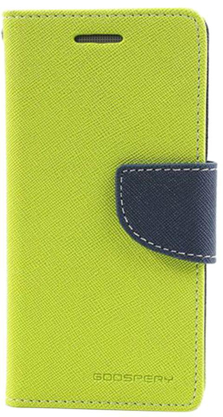 Folio Case Cover For HTC One Mini M4 Dark Blue/Green