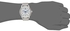 Akribos XXIV Explorer Men's White Dial Stainless Steel Band Watch - AK716SS