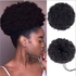 Fashion Afro Hair Bun Extension Black-1 -Small Size