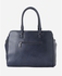Silvio Torre Leather Handbag - Navy Blue