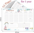 Yassin To Do Weekly planner - A4 - 52 sheets - No:1117