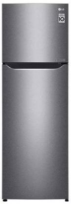 LG GN-B272SQCB Refrigerator, Top Mount Freezer, 254L – Silver