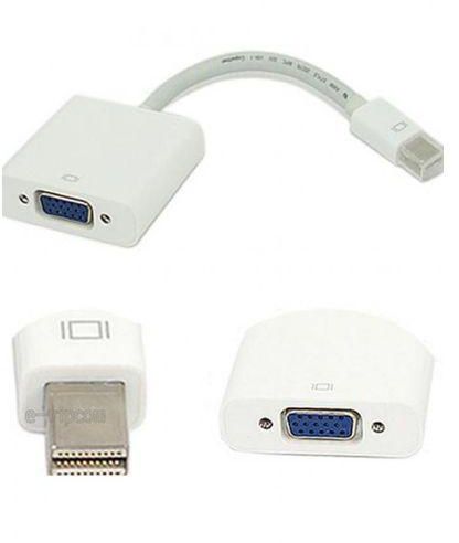 1080P 1920 X 1200 Mini Dp Display Port Display Port To Vga Cable Adapter For Macbook Pro - White