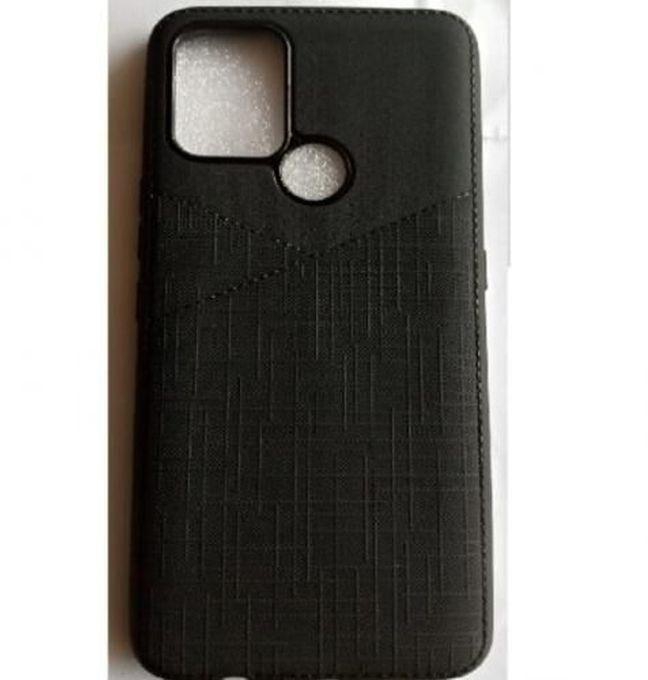 Tecno Pova (LD7)Leather Wallet Back Case Black