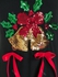 Plus Size Christmas Plaid Sequins Bells T Shirt - 1x