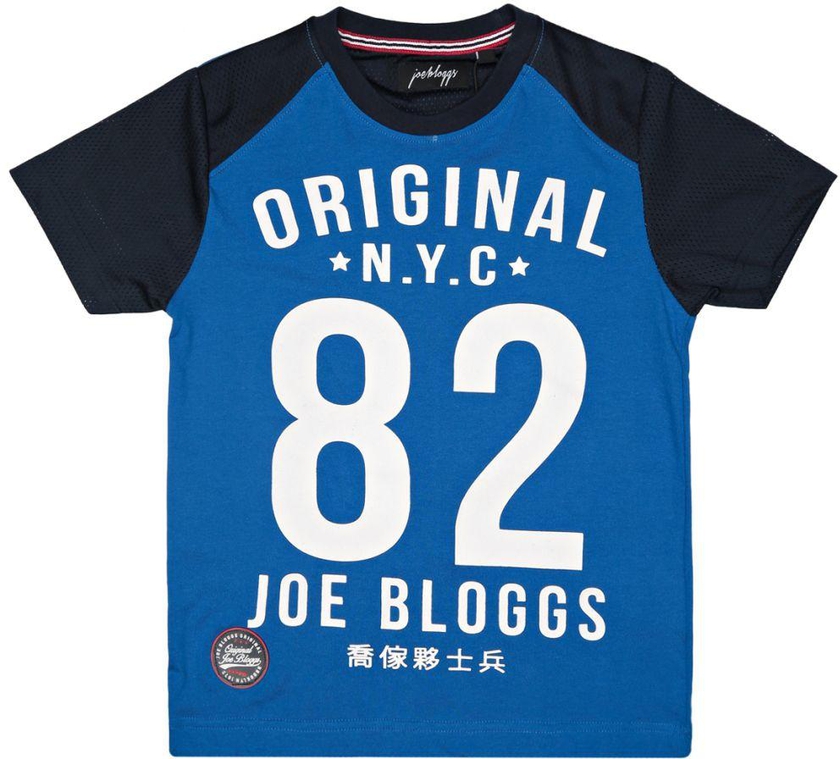 Bloggs Boys B127486C T-Shirt for Boys - 11 - 12 Years, Royal Blue