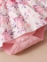 Catpapa 0-18Months Baby Girl Fly Sleeve Bodysuit Floral Skirt Design Gift Headband