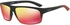 Arnette Sunglasses , Rectangular Frame , Size 64 , Red , AN4225 24266Q