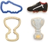 Decora Trophy and Shoe Cookie Cutters, Set of 2