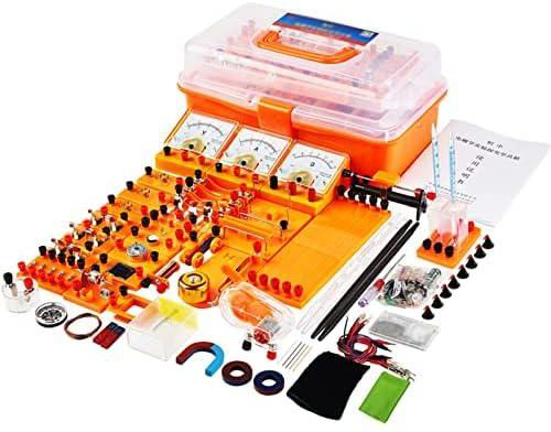 Middle School Physics Experiment Box, Basic Electric Circuit Electrical Experiment Kit, Simple Circuit Physics Experiment Equipment