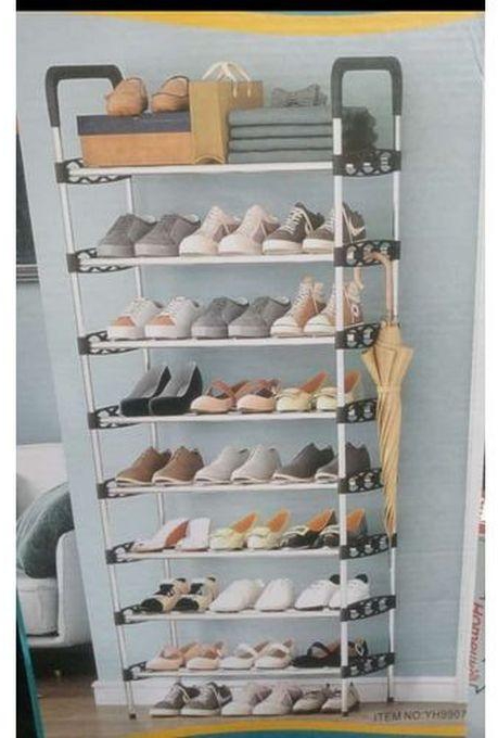 Stainless Shoe Rack 6-Layers