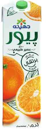 Juhayna Pure Orange Juice - 1l