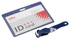 Deli PVC ID Pass with Clip, 50 Pcs Per Box, Blue