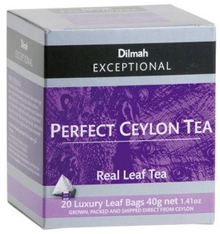 Dilmah Exceptional Perfect Ceylon Real Leaf Tea - 20's