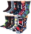 Fashion 12PCs Happy Men's Socks - Multicolour