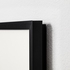 LOMVIKEN Frame - black 32x32 cm