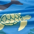 KURA خيمة سرير - نقش حيوانات المحيط
