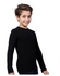 Dice Cotton Stretch Sleeves For Boys-Black