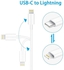 Apple Type C To Lightning USB Cord For IPhone 13 /13 Pro Max