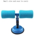 Adjustable Suction Cup Sit-Up Abdominal Core Trainer Home Portable Roll Belly Movement Assistive Device (Blue)