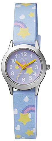 ساعة بناتي من كيو اند كيو، موديل QC29J315Y, أزرق، انالوج