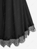 Plus Size Sleeveless Lace Up Corset Midi Cocktail Dress - S | Us 8