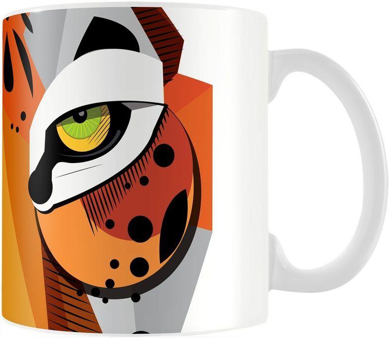 YM Sketch Tiger Ceramic Mug