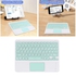 Generic Mini Wireless Bluetooth Keyboard With Touchpad For IPad Devices Green
