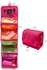 Collapsible Storage Multi-Function Travel Cosmetic Bag Pink