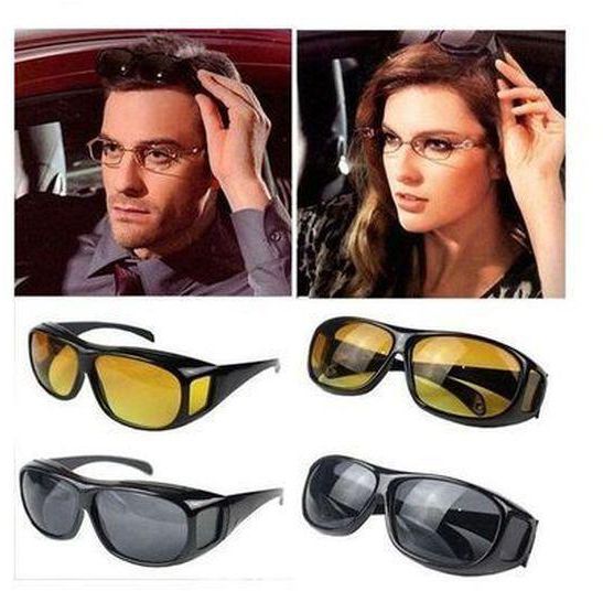 2 IN 1 HD Vision Night Driving Vision Glasses