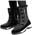 High Top Snow Boots Black/White