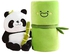 WFLWLHH 9.8" Panda Stuffed Animal, Cute Panda Plush Holding Bamboo, Panda & Bamboo Tube Two-Piece Set, Gluttonous Panda Plushies Living in Bamboo, for Boy Girl Gift Birthday Decorations Party Favors