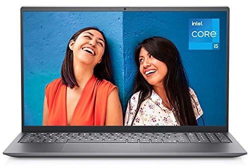 Dell Inspiron 15 5510, 15.6 inch FHD Non-Touch Laptop - Intel Core i5-11300H, 8GB DDR4 RAM, 512GB SSD, Intel Iris Xe Graphics, Windows 10 Home - Platinum Silver (Latest Model)