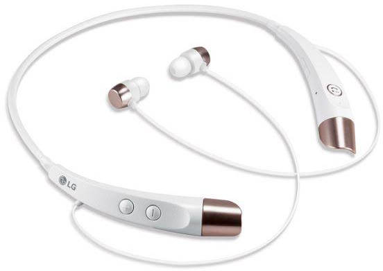 LG HBS-500 Stereo Bluetooth Headset  TONE + White