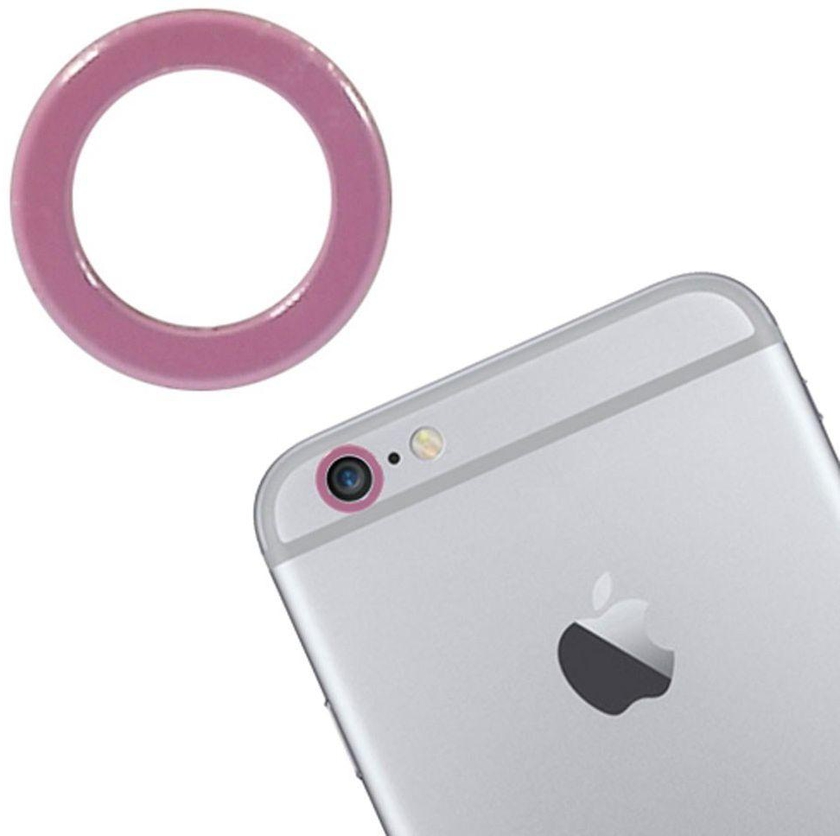 iPhone 6 Plus Rear Main Camera Lens Protective Hoop Ring - Rose