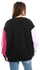 AlNasser Tri-Tone Printed Fleeced Sweatshirt - Black