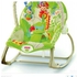 Generic Infant to Toddler Baby Rocker with Musical Toy Bar & Vibrations- GREEN